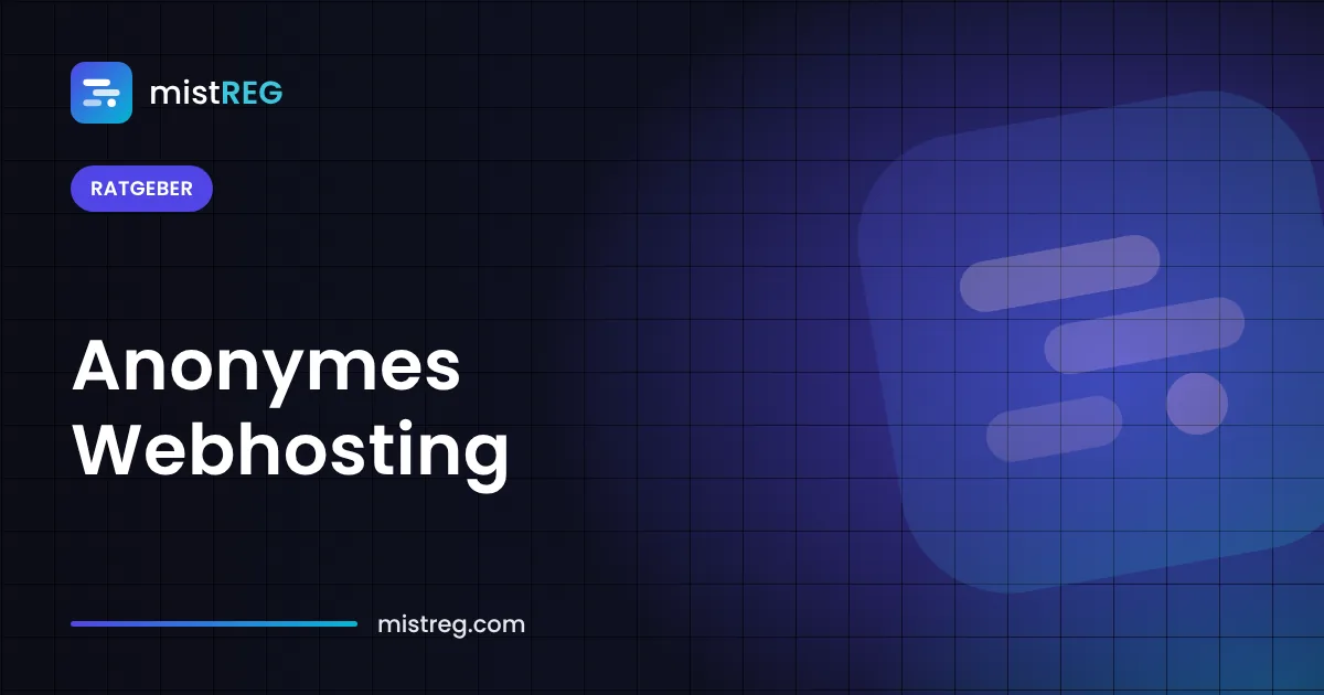Privates Webhosting mit Krypto-Zahlung und WHOIS-Schutz