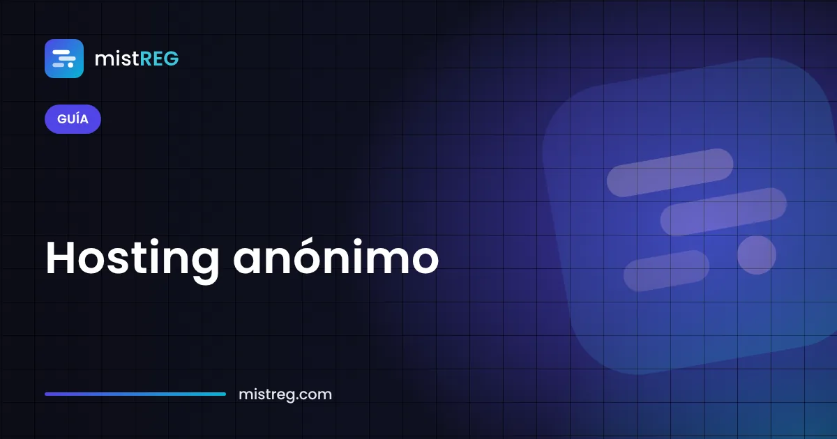 Hosting web privado pagado con cripto y protegido con privacidad WHOIS