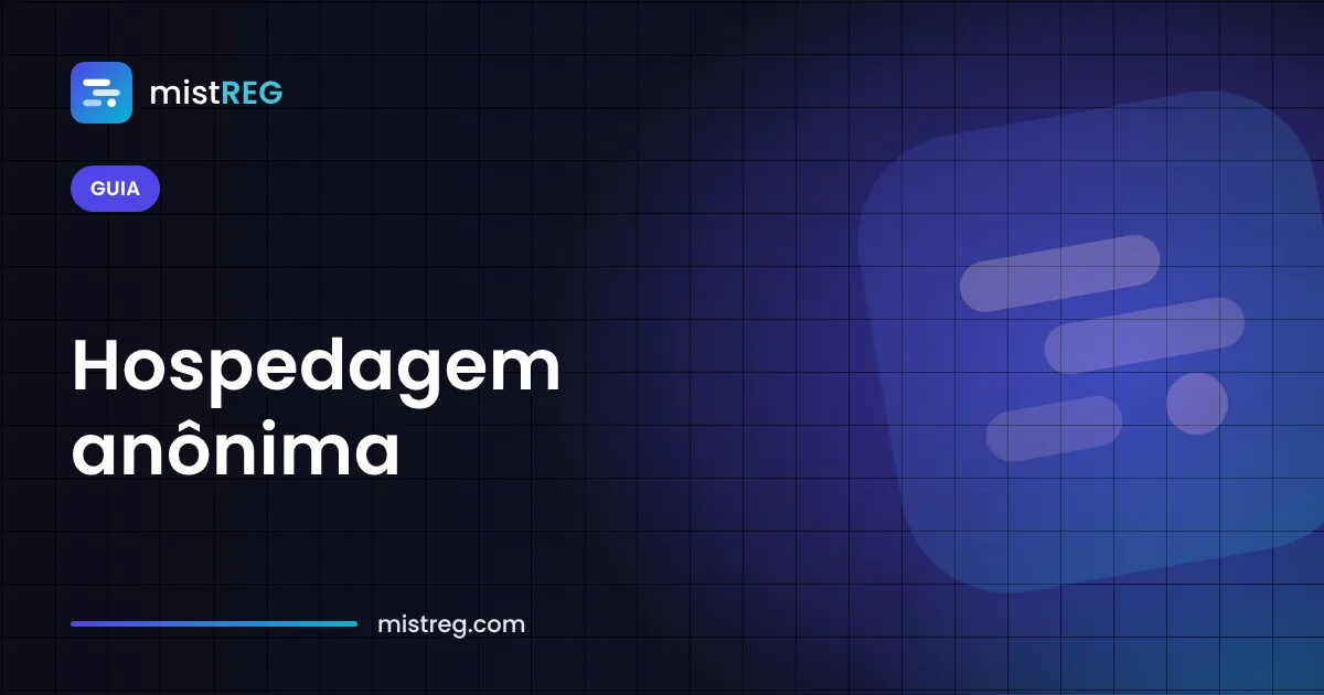 Hospedagem de sites privada paga com cripto e protegida por privacidade WHOIS