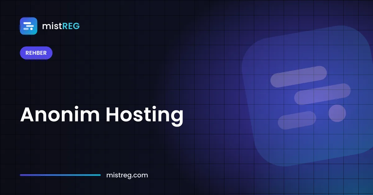 Kriptoyla ödenen ve WHOIS gizliliğiyle korunan gizli web hosting