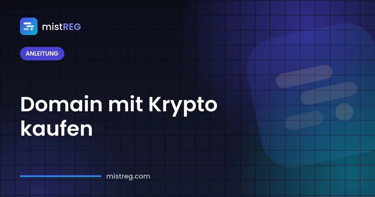 Domain mit Krypto kaufen: Domainname mit USDT, BTC oder ETH bezahlen