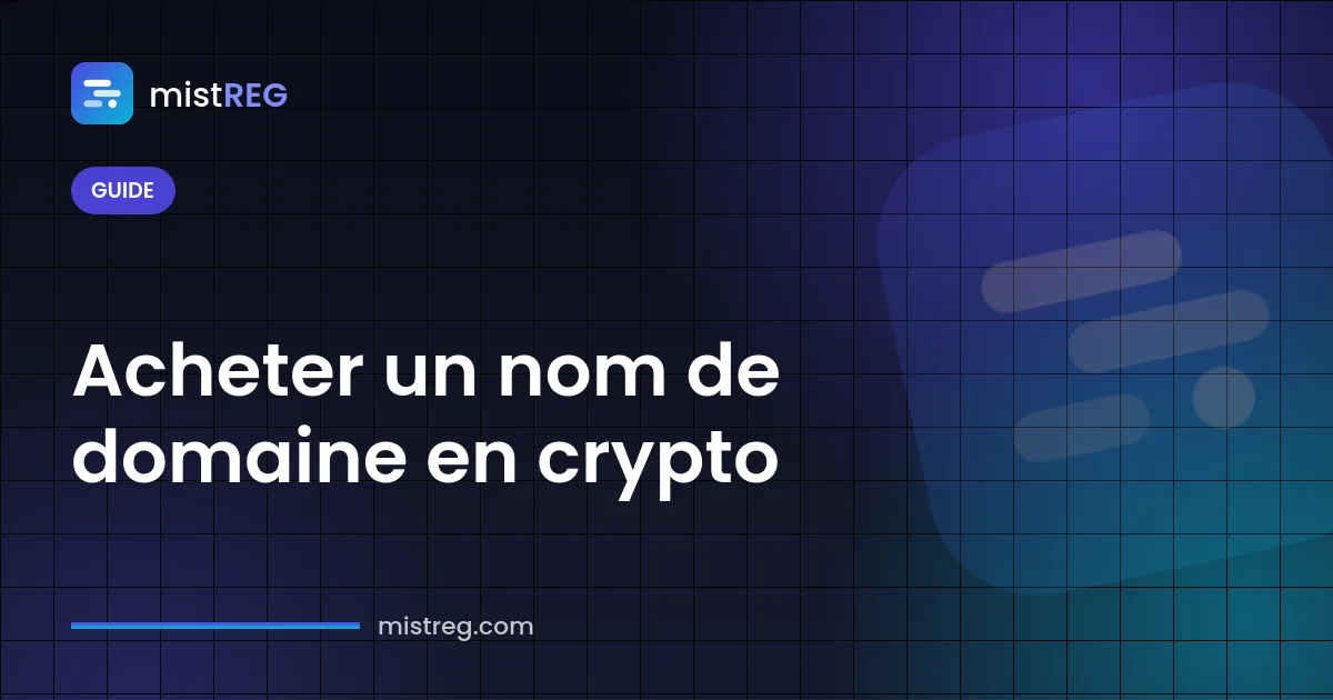 Acheter un nom de domaine en crypto : payer un domaine en USDT, BTC ou ETH