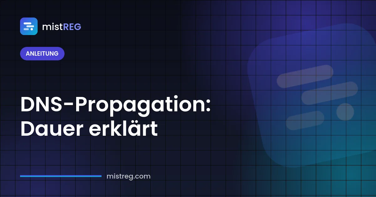 Diagramm zur Dauer der DNS-Propagation: Resolver-Caches lassen alte Einträge nach Ablauf der TTL verfallen