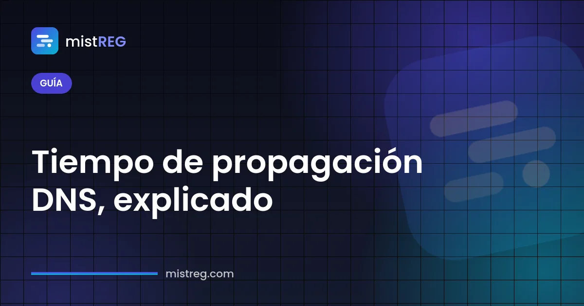 Diagrama del tiempo de propagación DNS con cachés de resolvedores que caducan registros antiguos tras el TTL