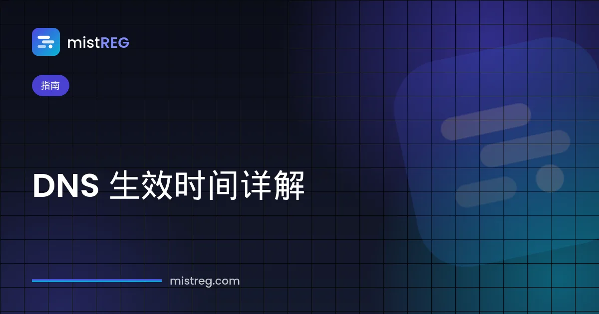 DNS 生效时间示意图：TTL 到期后解析器缓存中的旧记录失效