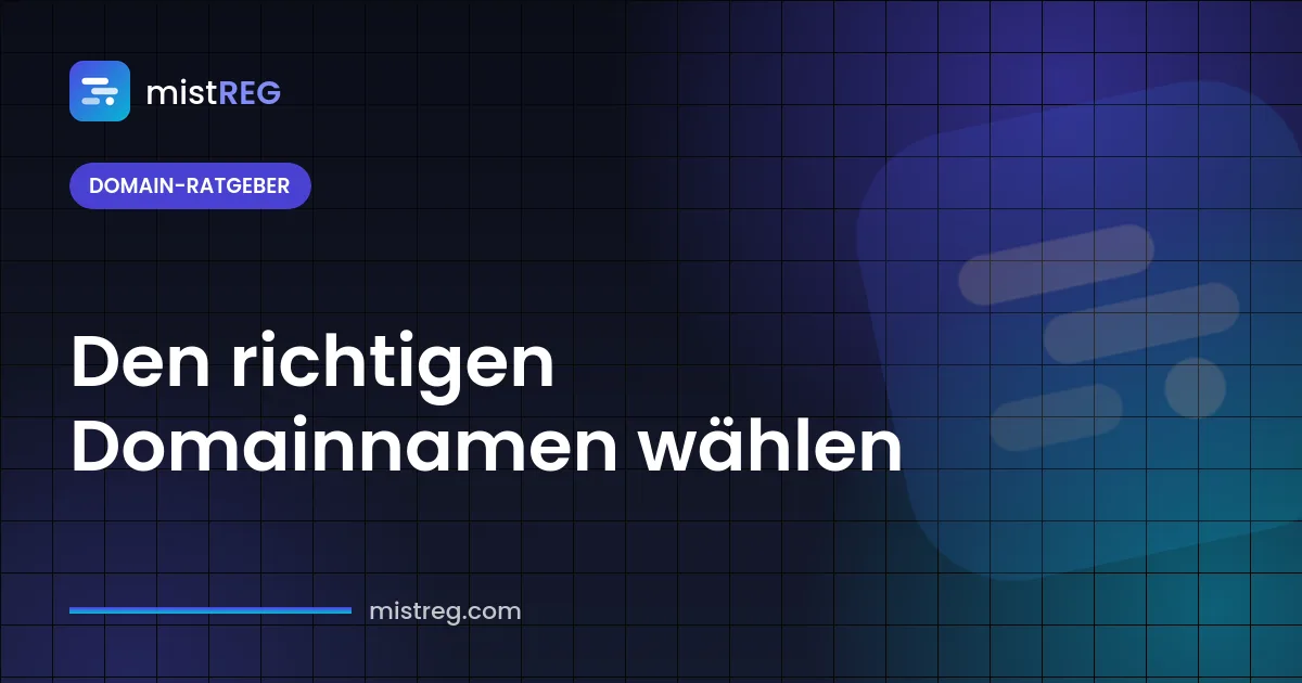 Domainnamen wählen — Checkliste für eine kurze, einprägsame und markenfähige Domain