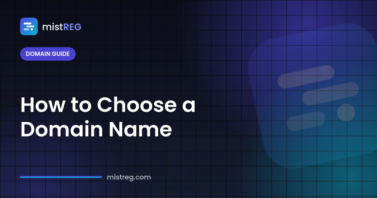 How to choose a domain name — checklist for a short, memorable and brandable domain