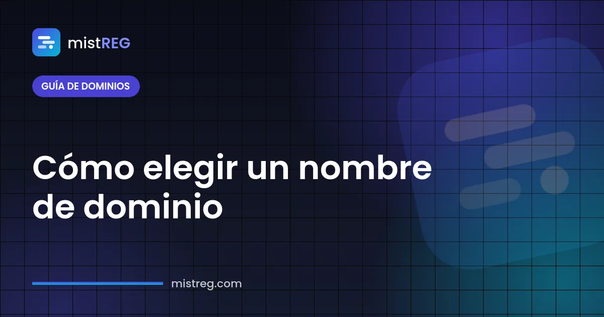 Cómo elegir un nombre de dominio — lista de control para un dominio corto, memorable y de marca