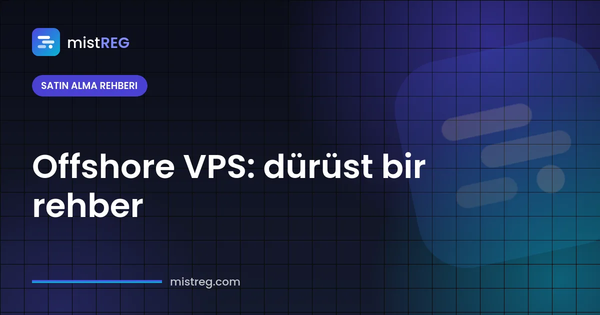 AB veri merkezinde KVM tabanlı offshore VPS sunucu ve kripto ile ödeme